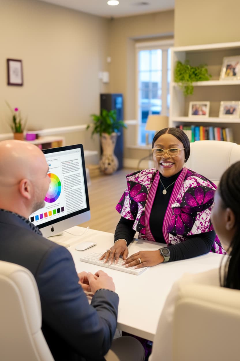 Professional development session with C-suite leader